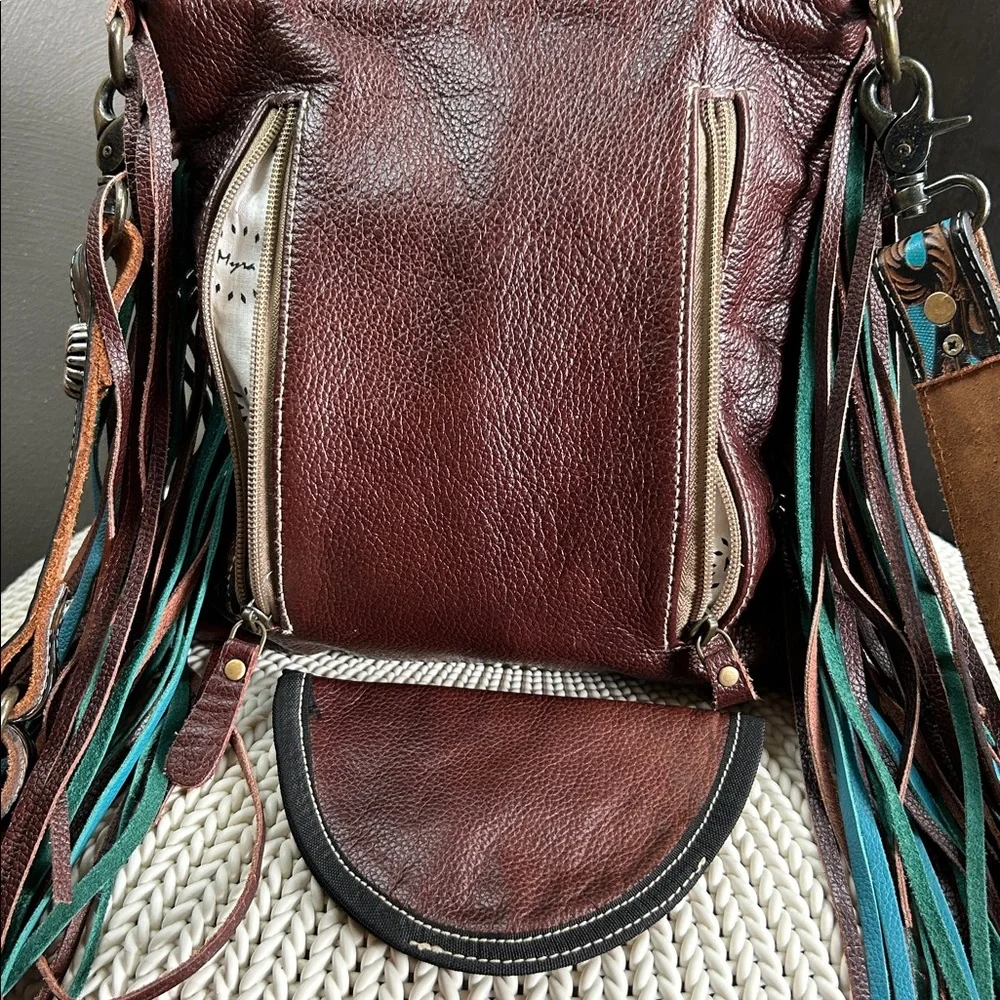 Myra Bag Cobal Blue Conceal Carry Bag - Picture 5 of 10